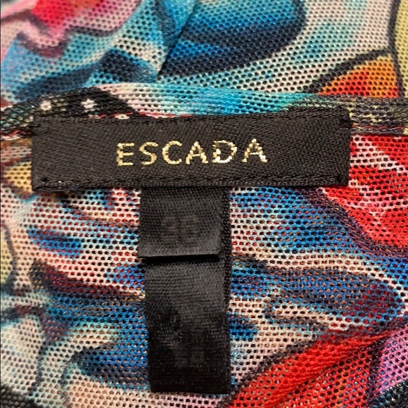 Escada sheer top - Picture 3 of 5